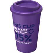 Kubek Americano Eco z recyklingu o pojemności 350 ml, fioletowy
