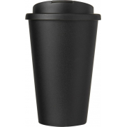 Kubek Americano® 350 ml z pokrywką chroniącą przed rozlaniem, czarny