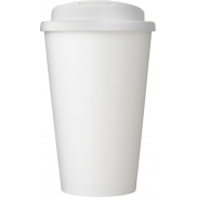 Kubek Brite-Americano® 350 ml z wieczkiem zapobiegającym rozchlapaniu, biały