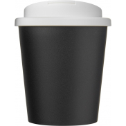 Americano® Espresso 250 ml tumbler with spill-proof lid, czarny, biały