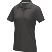 Damska organiczna koszulka polo Graphite, l, szary