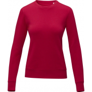 Zenon damska bluza z okrągłym dekoltem , 4xl, czerwony
