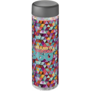 H2O Active® Vibe 850 ml screw cap water bottle, biały, szary