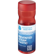 Butelka H2O Active® Eco Base 650 ml screw cap, czerwony