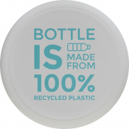Butelka H2O Active® Eco Base 650 ml screw cap, fioletowy, biały