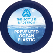 Butelka H2O Active® Eco Base 650 ml screw cap, biały, niebieski