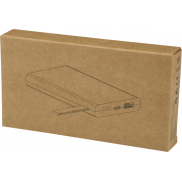 Powerbank Tulda o pojemności 5 000 mAh wykonany z bambusa, piasek pustyni
