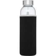 Bidon szklany Bodhi o pojemności 500 ml, czarny