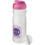 Shaker Baseline Plus o pojemności 650 ml, różowy, biały