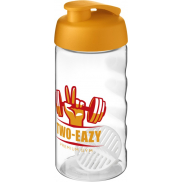 Shaker H2O Active Bop o pojemności 500ml, pomarańczowy, biały