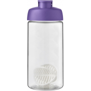 Shaker H2O Active Bop o pojemności 500ml, fioletowy, biały