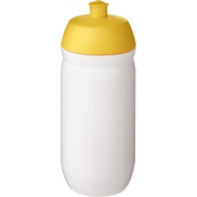 Bidon HydroFlex™o pojemności 500 ml, żółty, biały