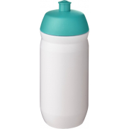 Bidon HydroFlex™o pojemności 500 ml, niebieski, biały