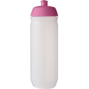 Bidon HydroFlex™ Clear o pojemności 750 ml, różowy, biały
