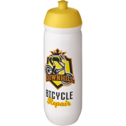 Bidon HydroFlex™ o pojemności 750 ml, żółty, biały