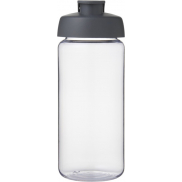 Bidon H2O Active® Octave Tritan™ o pojemności 600 ml, biały, szary