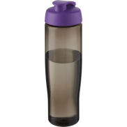 H2O Active® Eco Tempo 700 ml bidon z klapką, fioletowy, szary