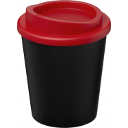 Kubek Americano® Espresso Eco z recyklingu o pojemności 250 ml , czarny, czerwony