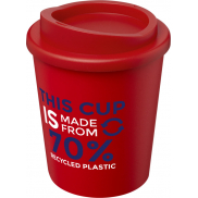 Kubek Americano® Espresso Eco z recyklingu o pojemności 250 ml , czerwony