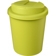 Kubek Americano® Espresso Eco z recyklingu o pojemności 250 ml z pokrywą odporną na zalanie , zielony