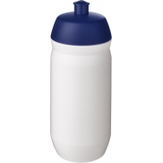 Bidon HydroFlex™o pojemności 500 ml, niebieski, biały