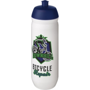 Bidon HydroFlex™o pojemności 750 ml, niebieski, biały