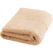 Sophia bawełniany ręcznik kąpielowy o gramaturze 450 g/m² i wymiarach 30 x 50 cm, biały