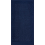 Nora bawełniany ręcznik kąpielowy o gramaturze 550 g/m² i wymiarach 50 x 100 cm, niebieski