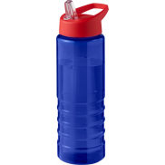 H2O Active® Eco Treble bidon z pokrywką z tutką o pojemności 750 ml , niebieski, czerwony