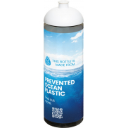 H2O Active® Eco Vibe 850 ml, bidon z kopułową pokrywką , szary, biały