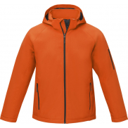 Notus męska ocieplana kurtka softshell, 3xl, pomarańczowy