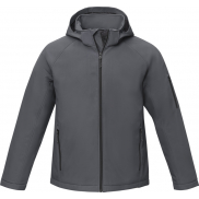 Notus męska ocieplana kurtka softshell, 3xl, szary