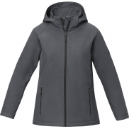 Notus damska ocieplana kurtka softshell, xxl, szary