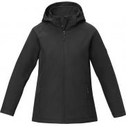Notus damska ocieplana kurtka softshell, xl, czarny