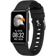 Sportowa inteligentna opaska z GPS Prixton AT806, czarny