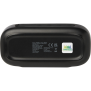 Stark 2.0 głośnik Bluetooth® IPX5 5 W z tworzyw sztucznych pochodzących z recyklingu , czarny