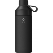Big Ocean Bottle izolowany próżniowo bidon na wodę o pojemności 1000 ml, czarny