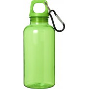 Oregon butelka na wodę o pojemności 400 ml z karabińczykiem wykonana z tworzyw sztucznych pochodzących z recyklingu z certyfi, z