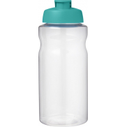 H2O Active® Big Base bidon z wieczkiem zaciskowym o pojemności 1 litra, niebieski