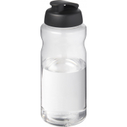 H2O Active® Big Base bidon z wieczkiem zaciskowym o pojemności 1 litra, czarny