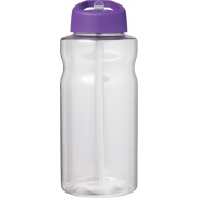 H2O Active® Big Base bidon z dzióbkiem o pojemności 1 litra, fioletowy