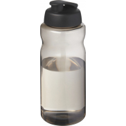 H2O Active® Eco Big Base bidon z wieczkiem zaciskowym o pojemności 1 litra, szary, czarny