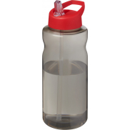 H2O Active® Eco Big Base bidon o pojemności 1 litra z wieczkiem z dzióbkiem, szary, czerwony