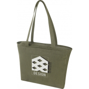 Trace Weekender torba na zakupy z materiału z recyklingu o gramaturze 500 g/m², zielony