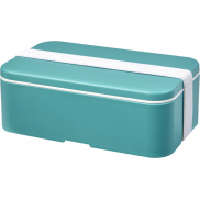 MIYO Renew jednoczęściowy lunchbox, niebieski, biały