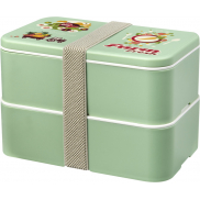 MIYO Renew dwuczęściowy lunchbox, zielony, szary