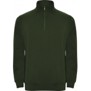 Aneto bluza rozpinany pod szyją na suwak 280 g/m², 3xl, zielony