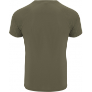 Bahrain sportowa koszulka męska z krótkim rękawem 135 g/m², xl, zielony