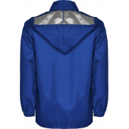 Escocia lekka kurtka przeciwdeszczowa unisex, l, niebieski