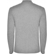 Estrella koszulka męska polo z długim rękawem 220 g/m², s, szary